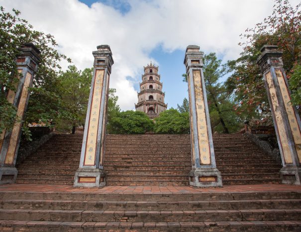 Thien Mu Pagoda Temple, Hue, Vietnam; Shutterstock ID 226992697; purchase_order: -; job: -; client: -; other: -