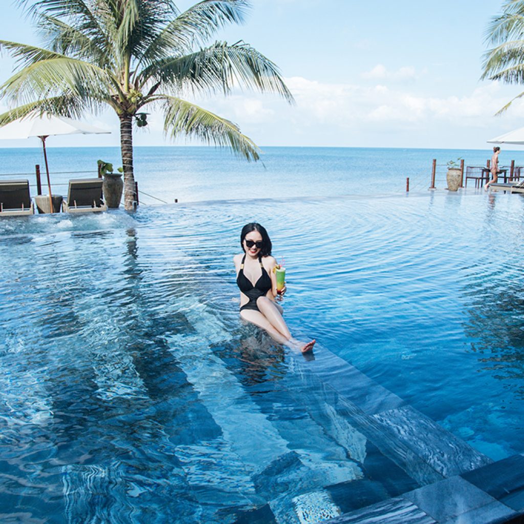 Resort nhìn ra Bãi Khem