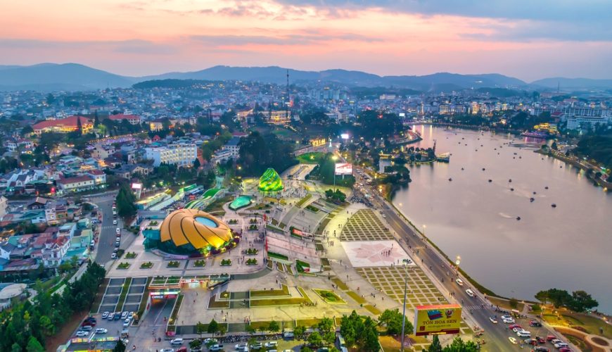 Đà Lạt nhìn từ trên cao