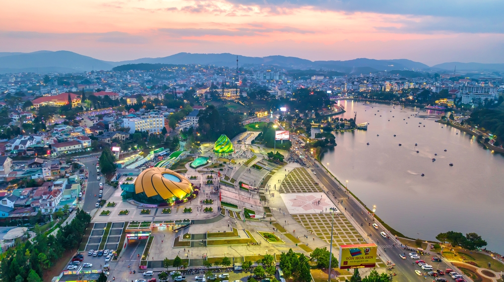 Đà Lạt nhìn từ trên cao