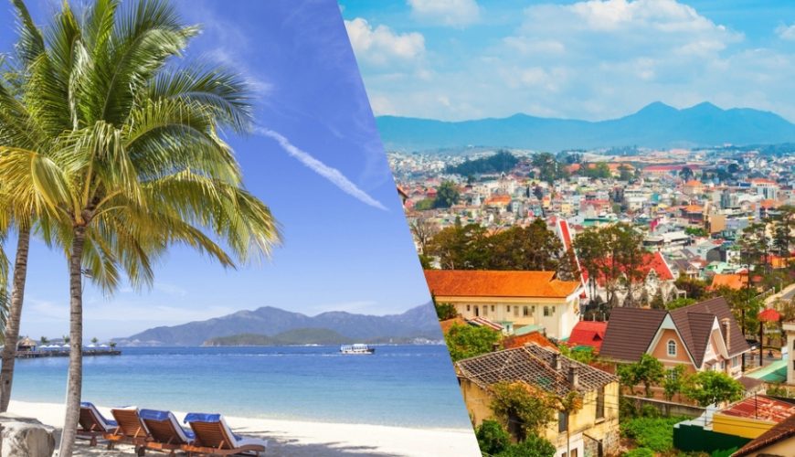 Gợi ý lịch trình 4 Ngày 3 Đêm Nha Trang – Đà Lạt: Biển xanh và phố núi