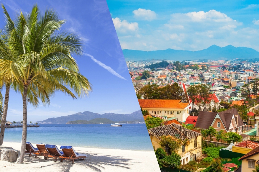 Gợi ý lịch trình 4 Ngày 3 Đêm Nha Trang – Đà Lạt: Biển xanh và phố núi