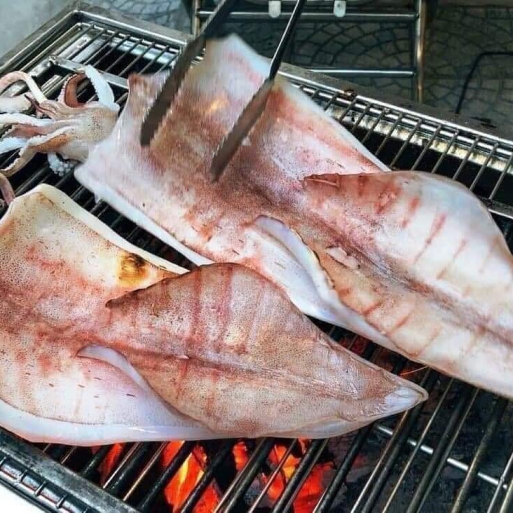 Mực 1 nắng Cô Tô